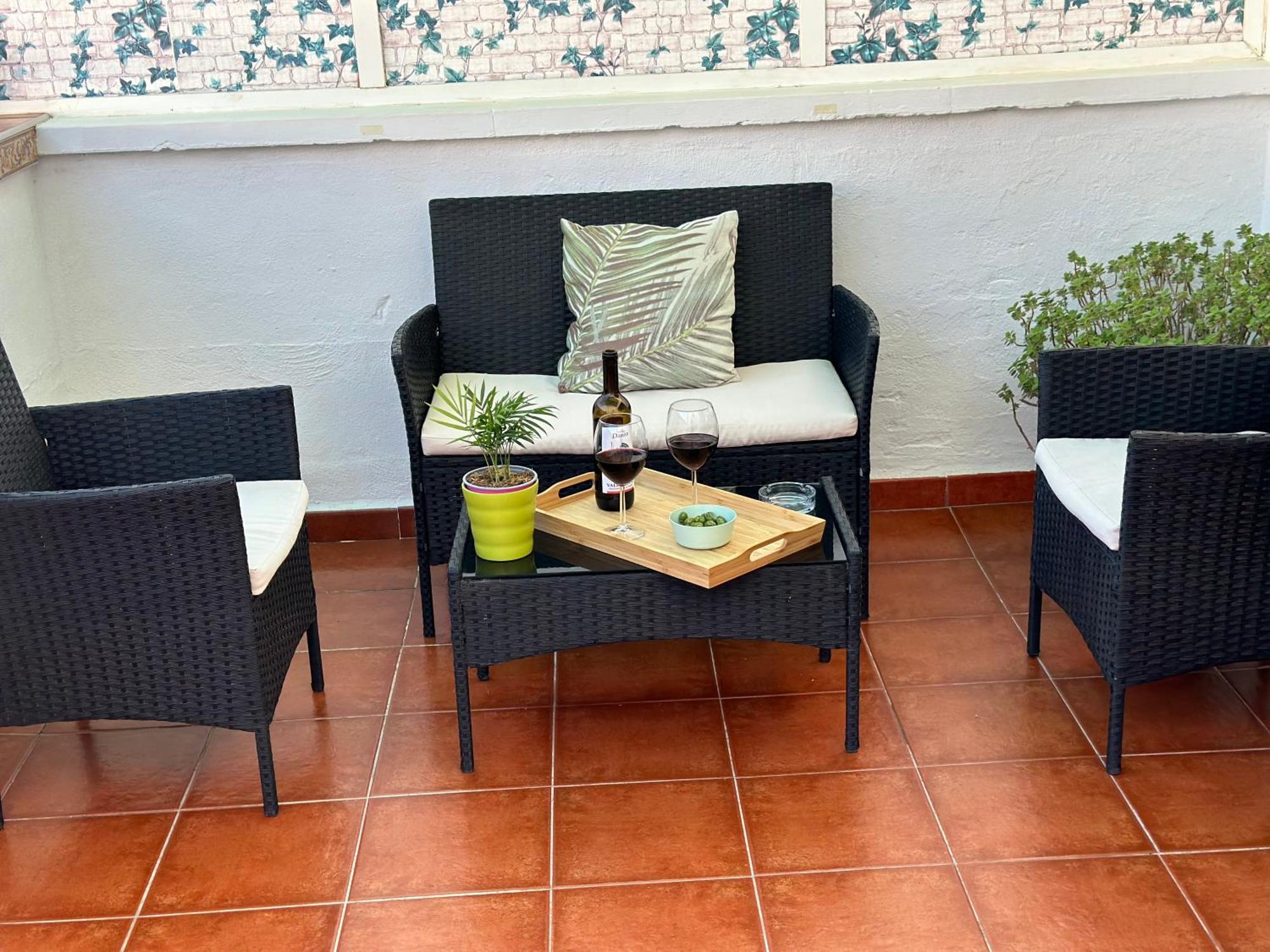 Apartamento El Rincon De Apolo. Atico Con Aparcamiento Gratis. Málaga Exterior foto