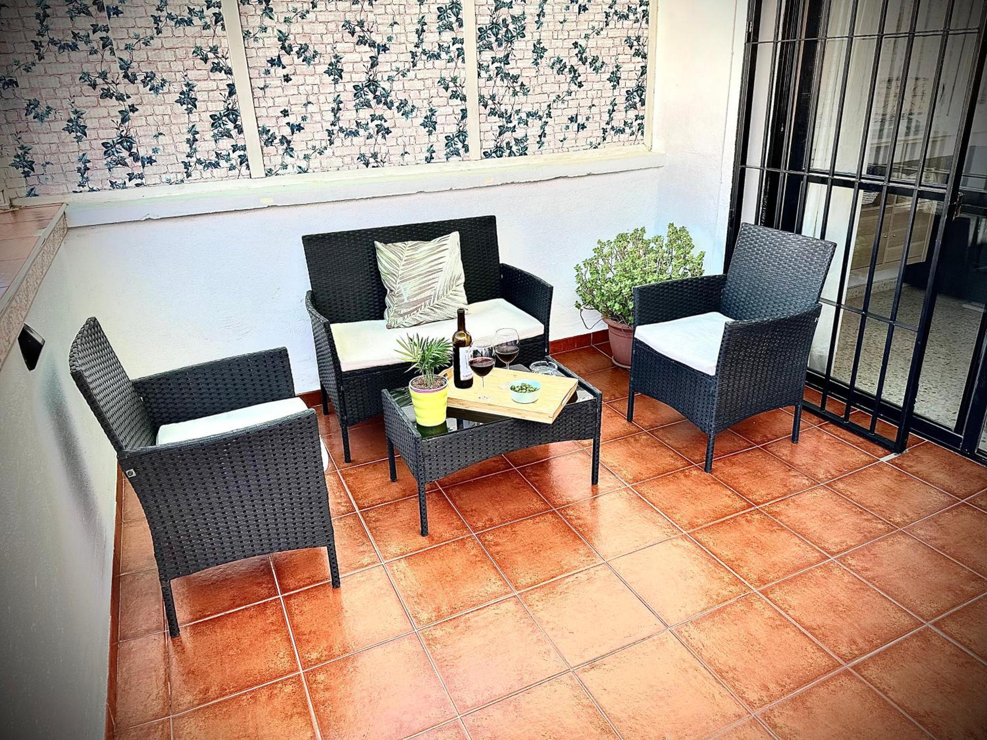Apartamento El Rincon De Apolo. Atico Con Aparcamiento Gratis. Málaga Exterior foto